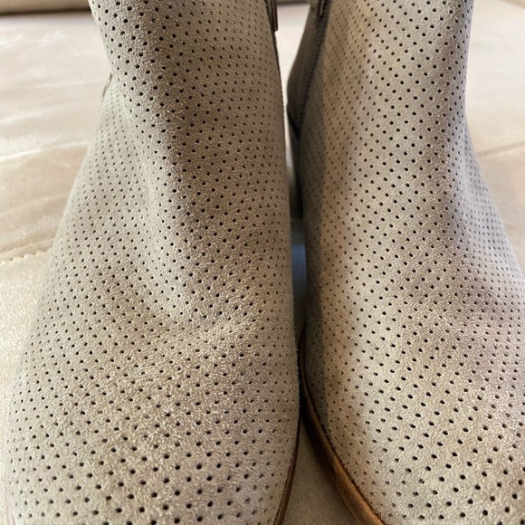 Vince Camuto Suede Booties With Buckle Size 6 - Picture 3 of 8